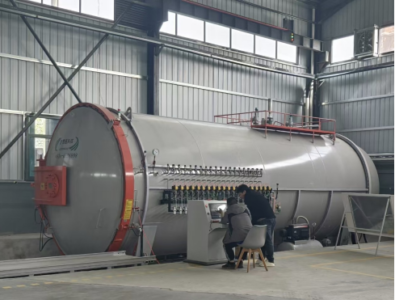 Adds New Autoclave to Boost Production Capacity
