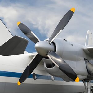 Carbon fiber propeller blades